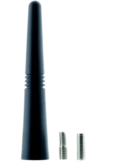 Einparts Autoradioantenne Universeel Fm Am 9Cm Met Verloopstuk M5 M4