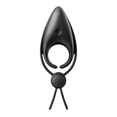 Satisfyer, penisring, sniper, in maat verstelbaar, met powermotor, gemaakt van siliconen