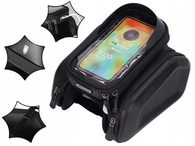 HANGZHOU A LINK STAR TECHNOLOGY CO. LIMITTED - Fietstas - Waterdicht - Voor Telefoon - Zwart
