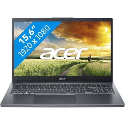 Acer Aspire 15 A15-51M-59B6 Laptop 15.6" Full HD, Intel Core Ultra 5 120U, 16GB SDRAM, 512GB SSD, Windows 11 Home grijs