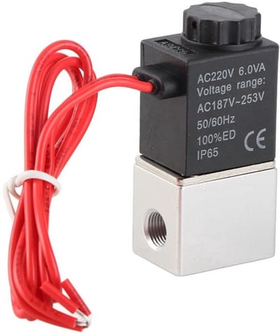 Allecto - Open Elektromagnetische Klep - 2-Weg Solenoïde Ventiel