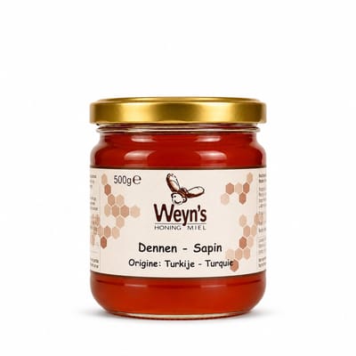 Dennenhoning - 500g - Weyn's - Honing vloeibaar