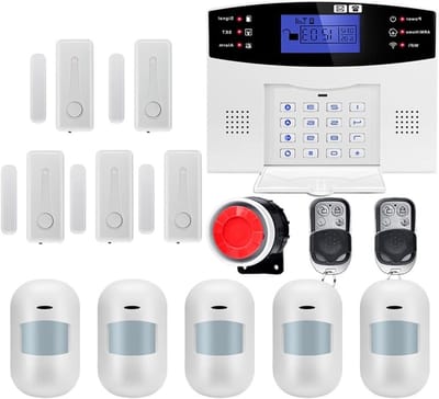 Draadloos Alarmsysteem - Huisbeveiliging - Veiligheid Thuis - 99 Zones - 120DB Sirene - Wit