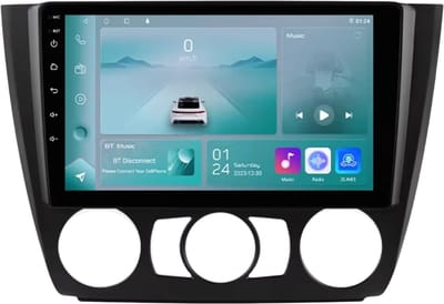 Autoradio met bluetooth - Carplay - Voor BMW 1-Serie (E81/ E82/ E87/ E88) (2004-2011) - Geschikt voor Apple en Android - Stereo - Navigatie - Navigatiesysteem auto - 1GB 32GB