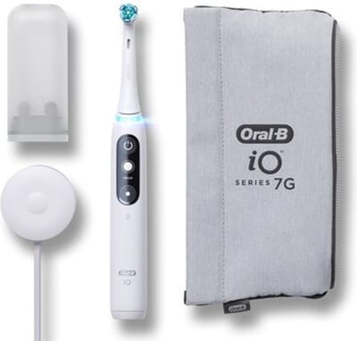 Oral-B iO 7W Wit Elektrische Tandenborstel By Braun