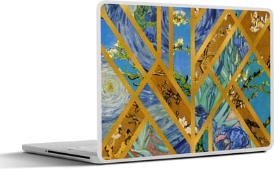 Laptop sticker - 11.6 inch - Kunst - Van Gogh - Oude meesters - 30x21cm - Laptopstickers - Laptop skin - Cover