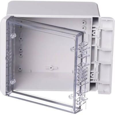 Bopla Bocube B 141309 PC-V0-G-7035 96023235 Outdoorbehuizing 125 x 151 x 90 Polycarbonaat (V0) Grijs-wit (RAL 7035) 1 stuk(s)