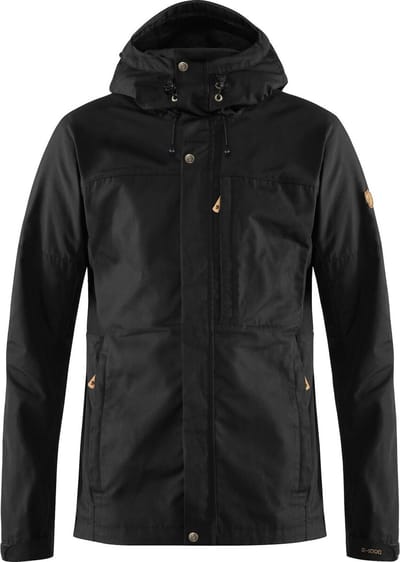 Fjällräven Kaipak Jack Heren Outdoor Jas - Green - Black - Maat XXL