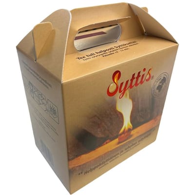 Syttis Aanmaakbol Met Lucifer (80 Stuks)