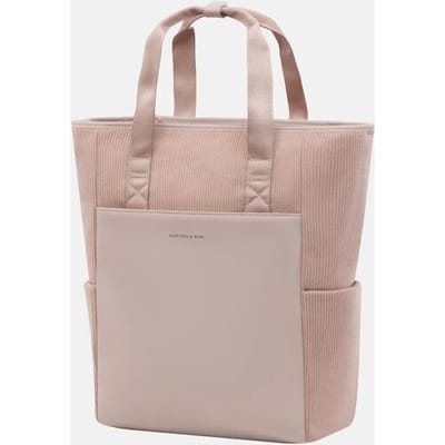 Kapten & Son Lindby Pro Cord laptoprugzak 15.6 inch rose clay