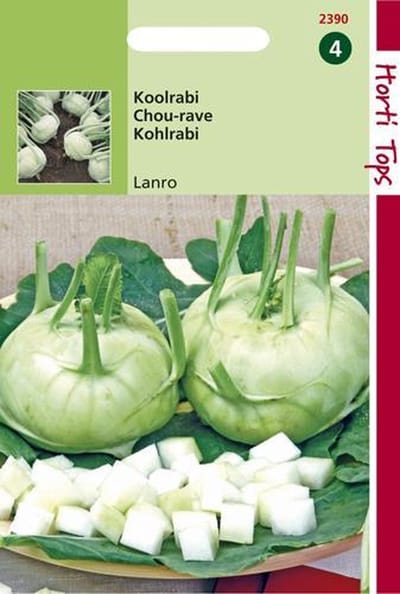 Hortitops Zaden - Koolrabi Lanro