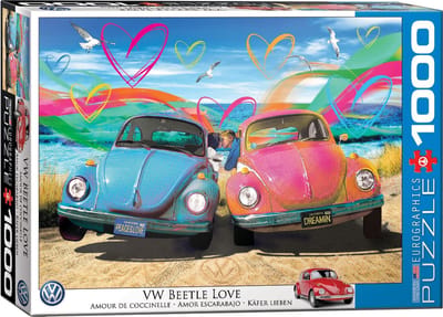 Eurographics & Volkswagen - Beetle Love - Parker Greenfield - 1000 stukjes 68×48cm (b×h) - Legpuzzel