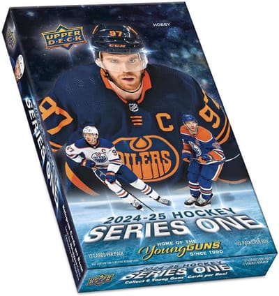 2024-2025 NHL Hockey Trading Cards Serie 1 Hobby Box - Nieuwste Seizoen