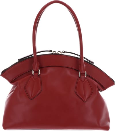 FURLA Leren Schoudertas Erica Tote Bag Rosso Mattone Donkerrood