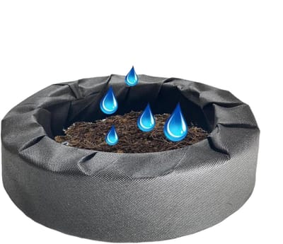 Drijvende Vijverplanter - Vijverplant mand - Vijver decoreren - Bevordert waterkwaliteit - 33 cm - Groen