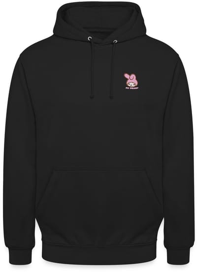 My Melody Geborduurd Portret Hoodie Unisex