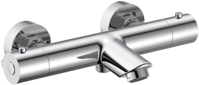 DutchLine - Thermostatische Badkraan - S-Line - Chroom