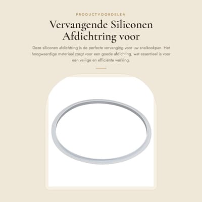 Dailygoods- Afdichtring 26cm - Vervangende Siliconen Ring - Multifunctionele Keuken Afdichtingsring - Afdichtingsonderdelen - Geschikt voor Aluminiumlegering Snelkookpan - Binnendiameter Specificatie