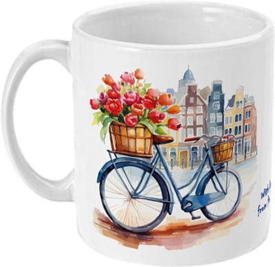 Mok | Fiets - With Love from Holland | 325ml