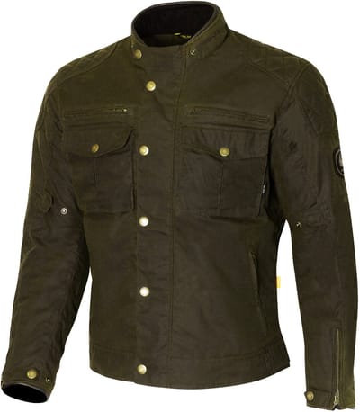 Merlin Perton II Olijfgroen Textiele Motorjas - Jas