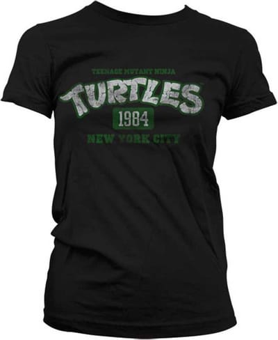 Teenage Mutant Ninja Turtles Dames Tshirt -S- Turtles NY 1984 Zwart