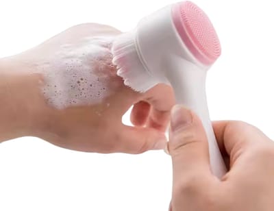ARAMO® - Dubbelzijdige Gezichtsreinigingsborstel-Mee-eters Verwijderaar -Poriënreiniger-Exfoliator-Gezichtsscrubborstel (3 stuks)