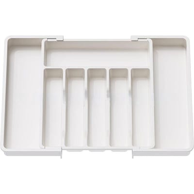 Keuken Plastic Lade Organiseer Houder Uitbreidbare lade organizers Vork Lepel Verdeler keukenlade Bestek Organizer one size
