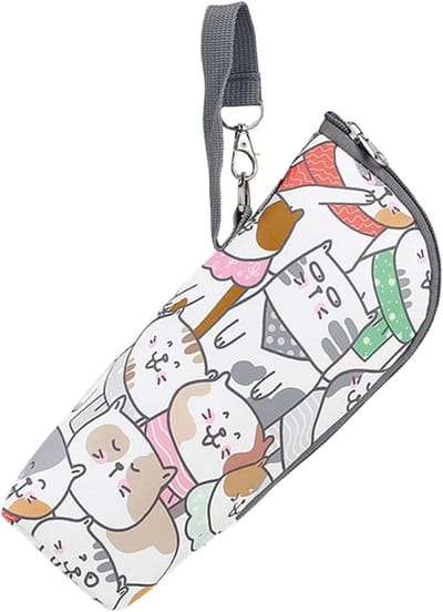 Babyfles Zak - Koeltas Kinderen - Babyvoeding Onderweg - Dubbellaags Lekvrij - 24 x 13 x 2 cm - Cartoon