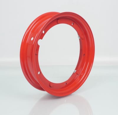 voorvelg rms voor scooter piaggio 125 vespa 1969-1978 rood / 10 inch nieuw