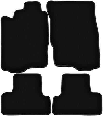 BASIC zwarte velours matten voor: Mitsubishi Eclipse IV coupé (2006-)