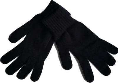 Dames handschoen - basic - zwart