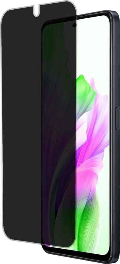 Screenprotector Geschikt voor OPPO A58 - Privacy Filter - Beschermglas - Gehard Glas - Tempered Glass - Screen Protector