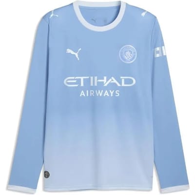 Manchester City Thuis Trainingsshirt Lange Mouwen 2026/27