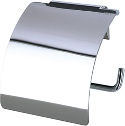 Geesa Hotel Toiletrolhouder met klep Chroom