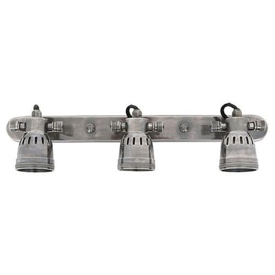 KS Verlichting Opbouwspot Indigo Triple Antiek Zilver