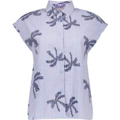 Geisha blouse streep 63383-70 maat XXL