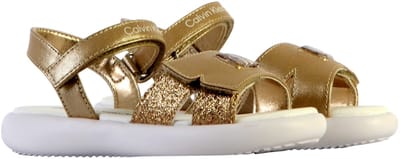 Kindersandalen met klittenband, jeanslook, V3A2-8050