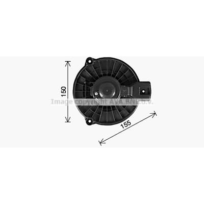 Elektromotor, interieurventilator AVA COOLING HD8326