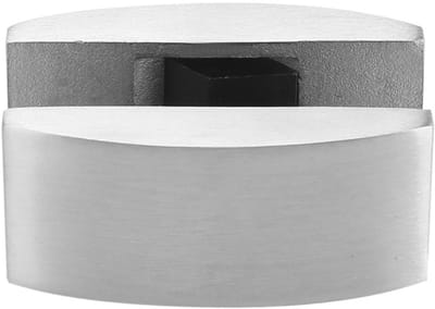 Dailygoods- Vloergeleider Hoogwaardig RVS 304 - Schuifdeur Accessoire - Vloerrolgeleider - Geleidingsrol - Instelbare Glasdikte 8-14 mm - Duurzaam en Roestbestendig - Schuifdeursysteem