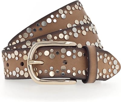 Vanzetti Leren Riem Belt 35MM W100 L.brown Lichtbruin