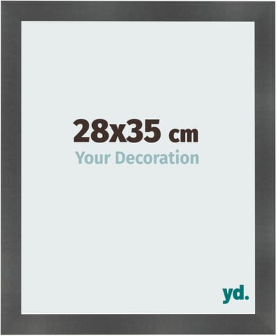 Your Decoration - Fotolijst 28x35 cm - MDF - Zwart Mat - Pisa