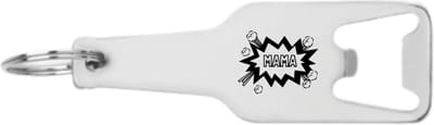 Akyol - best mom ever flesopener - Moeder - mama - moederdag - cadeau - verjaardag - 105 x 25mm
