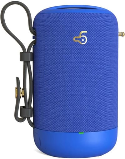 Draagbare Bluetooth Speaker - Draadloze Geluidsbox - Muziek Luisteren Buiten - IPX5 Waterdicht - 10W Vermogen - Blauw