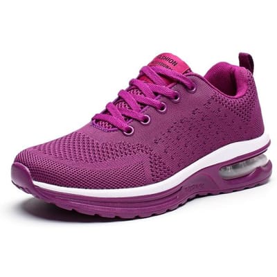 Baskets de course à pied rouges pour hommes femmes respirantes ultra légères grande taille 47 chaussures de sport hommes chaussures de sport de trail running en extérieur 42 pink