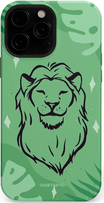 Casetastic hoesje geschikt voor Apple iPhone 13 Pro Max - MagSafe - Dubbellaagse bescherming - Trots in de jungle - Fashion Case - Mintgroen