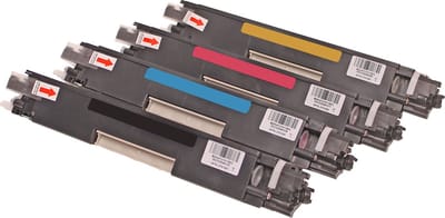 Set 4x ABC huismerk toner geschikt voor Canon 729 729K 729C 729M 729Y voor I-Sensys LBP-7010 LBP-7010c LBP-7018 LBP-7018c