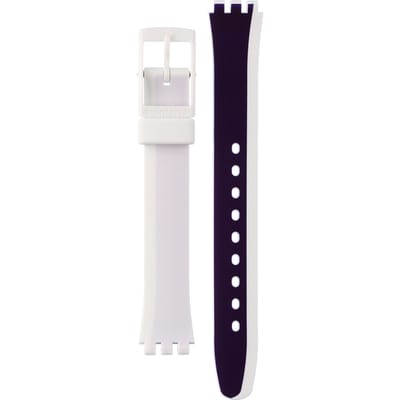 Swatch Plastic - Originals Small (25mm) - L ALW169 LW169 Purpletwist Horlogeband