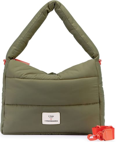 LES VISIONNAIRES Unio Hobo Schoudertas 38 cm - Dames - deep forest