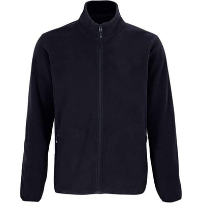 SOLS Heren Factor Gerecycleerd Fleece Jas (Marine)