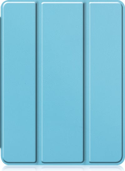 Hoesje - Geschikt voor Apple iPad Pro (2022) - 11 inch - 4e generatie - Dun & Stevig - Trifold Bookcase - Hard Cover Case - Met Uitsparing Geschikt voor Apple Pencil - Hardcover Book - Tablet Hoes - Lichtblauw